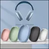 Accessori per auricolari per Airpods Max Cuscini per cuffie Accessori Solid Sile High Custom Custodia da viaggio in plastica protettiva impermeabile Dh0Rr