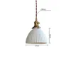 Pendelleuchten, Retro-LED-Lampe, Loft-Dekor, Messing, Keramik, Hängeleuchten, Esszimmer, Heimbeleuchtung, antike Droplight-Leuchte