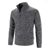 Mannen Truien Winter Vest Mannen Slim Fit Pullover Sweatercoats Goede Kwaliteit Mannelijke Putwear Dikker Warm Casual Maat 3XL