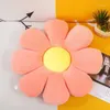 Pillow Backrest Six Petal Flower Girly Room Decor Sunflower Bay Window Pink Setting For Kids Bedroom Seat