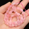 P￤rlor Natural Dark Rose Quartz P￤rlad oregelbunden form f￶r smycken som g￶r DIY-halsbandsarmband Tillg￥ng 6-8mm