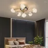 Chandeliers Modern Led For Living Room Kitchen Nordic Plating Gold Luxury Glass Bubble Lighting Dining Table Bedroom