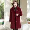 Women's Fur Faux Coat Women Hooded Large Collar Long Thick Jacket Winter Plus Size Warm Black Mink Velvet Outwear