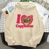 Men's Hoodies Capybara Men Grunge 2022 울장 애니메이션 풀오버 Y2k Aesthetic Harajuku