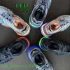 Designer Casual Shoe Tracks 3.0 LED Light Trainers Track Shoes Womens Mens Sneaker Lighted Gomma Leather Trainer LED LED