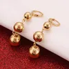 Stud Earrings African 3 Beads For Women Girls Round Ball Earring Ethiopian Jewelry