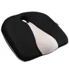 Pillow Memory Foam Rebound Slow Office Office Seat Anti-hemorróidas Belas nádegas carro Carro