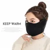 Berets Men Mouth Cover Windproof Fleece Warm Ski Masks Cold-proof Earmuffs Ear Warmer Protection