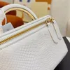 Crossbody Bag Tote Handbag Package Box 18cm C Letter Classic Pearls Pearl Chain Sheep Leather The Snake Grain Serpentine Designer Bag Handba