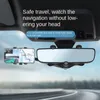 Universal Rearview Phone Holder Car Mount Holders 360 Degree Rotating Adjustable GPS Bracket For All Mobile Phone