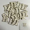 Notions 6,5 cm Toppe autoadesive in ciniglia con lettere greche Toppa ricamata con bordo glitter oro Alfabeto Applique Adesivo per abbigliamento Fai da te