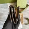 Wallets Designer de luxo Mulheres Real Leather Business Credit Cards Men Hasp Wallet Woman com Box 10.5x8.x3.5cm
