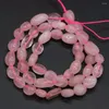 P￤rlor Natural Dark Rose Quartz P￤rlad oregelbunden form f￶r smycken som g￶r DIY-halsbandsarmband Tillg￥ng 6-8mm