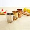 304 Stainless Steel mugs Vacuum Coffee Cup 387ml Outdoor Camping Western Tea Cups with Handle Insulated Portable Water Cups Drinkware LT152
