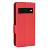 Funda telefonfodral för Google Pixel 8 7 6 6a Pro Lychee Wallet Pu Leather TPU Back Case Cover Magnetic Flip