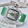 Law Business Fashion Movement Quartz Bekijk plastic case kleding accessoires horloge