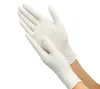 2022 new 100pcs Disposable Latex Gloves White Non-Slip Laboratory Rubber Latex Protective Household Cleaning Products top quality