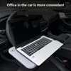 Drink Holder Car Table Steering Wheel Food Coffee Goods Tray HDPE Laptop Computer Desk Mount Stand Seat Dining