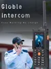 잠금 해제 된 PTT Moblie Phone Power Bank UHF 하드웨어 Intercom Intercom Walkie Talkie SOS DIA DUEN SIM 카드 손전등 FM 야외 충격 방지 핸드폰