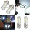 Motorcycle Lighting 2Pcs P15D H6M Led Motorcycle Headlight Lighting Dc12V Px15D Head Lamp White Fog Light Drl Daytime Running Lights Dhbdh