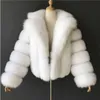 Women's Fur Faux Autumn Winter Mink Coat Women Luxury Thick Warm Lapel Long Sleeve White Black Khaki Fluffy Jacket T221107