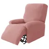 Stoelbedekkingen lounge enkele bank sofa slipcover fauteuil fluweel fluweel achtergrond deksel split ontwerp massage luie hoge kwaliteit