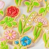 Moldes para hornear, molde para galletas del Día de la madre, cortador en relieve de flores, molde para cortar galletas y Fondant de tulipán, herramientas para estampar