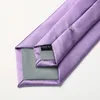 Fliege Hohe Qualität Einfarbig Violett Für Männer 2022 7 cm Breite Wasserdichte Krawatte Mode Business Anzug Herren L7022