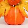 Decorative Flowers Simulation Pumpkin Ornament Autumn Pinecone Berry Decor Po Props For Thanksgiving Home Party