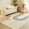 Carpets Nordic Style Plush For Living Room Home Decoration Soft Thickened Floor Mat Lounge Rug Bedroom Decor Bedside Carpet