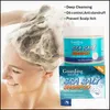 Condicionador de shampoo Salto natural Salto marinho Tratamento para cabelos para calmante Limpeza Defuso Defino Scrub Scrub Control de óleo
