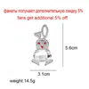 Broches Cindy Xiang Rhinestone Rabbite For Women Diman Design Fashion Sieraden 2 kleuren Beschikbare hoogwaardige aankomst