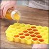 Мороженое инструменты Ice Cube Maker Fang Cubes Хоккейные скелеты цветочные формы de sila ball кухонные аксессуары 220617 капля доставка 2022 H dhzts