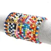 Strand Boho Bracelet Bonbons Couleur Émail Perlé Couple Cadeaux Pour Les Amis