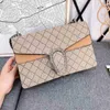 5A Toppkvinnor Totes Fashion Famous Designer V￤skor Famous Cross Body Messenger New Handbag Shoulder Lady Chain Clutch Plain Pl￥nbok ￤kta