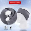 Yoga hårband öron varmare löpande varmare pannband fullt täcke fece öronskydd öronskydd pannband vinter varm utomhus sport cykling pannband l221027