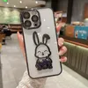 Quicksand Cases Phone Case anti-drop case Fuxury 3D Rabbit Tpu Covers Cover Apple Mobilephone Cover for iPhone14Plus 12 13 11 Pro Max Nonylying