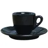 Cups Saucers Nuova Point Professional Competition Level Espresso Mug Thick Cafe Coffee Cup Saucer Set Turkish