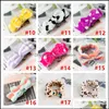 Hair Band Coral Fleece Soft Elastic Hairbands Spa Bath Shower Make Up Wash Face Headband Hair Band Girls Accessories 10Pcs Drop Deli Dhxkc