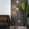 Lampy podłogowe lampa salonu Dekoracja dekoracji stolika nocnego do sypialni LED podświetlenia