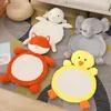 Oreiller mignon Animal dos oreillers en peluche chaise enfant siège canapé tapis maison intérieur sol décor cadeau