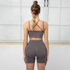 Damskie dresy dla kobiet legginsy płynne Serts Shorts Bra Gym Push Up Contour Sport Slim Running Yoga Pants Elastic Cycling garnitury Leggins