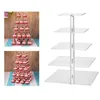 Bakware tools acryl cake riser stand display plank multifunctioneren voor evenement