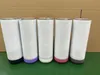 US Local Warehouse 20oz Bluetooth Speaker Tumblers Straight Sublimation Skinny tumbler with wireless Mini Speaker stainless steel 2633