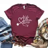 Arrivées de printemps de mode épouse femme t-shirt tshirt maman infirmière imprimé femmes occasionnelles 4197158