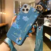 Новые чехлы великолепный корпус Lanyard на запястье для iPhone 11 12 13 14 Pro Max 12mini SE 7 8 плюс XS Soft Phone Delpert Cover Cover