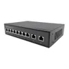 10 Port gigabit POE switches 2 1000M Uplink and 8 1000M electrical interfaces power supply