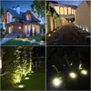 8LED Solar Lights Outdoor Waterproof Sidewalk Disk Bright In-Ground Landscape Lighting for Lawn Patio Pathway Yard Steps Deck Walkway Light