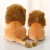 23/28cm Simulation Standing Lion Plush Toys Lifelike Animal Dolls Stuffed Soft Toy Kawaii Room Decor Gift for Baby Kids