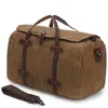 Duffel Bags Modoker Canvas Travel Bag Män och kvinnor utomhus bagage axel messenger varor stor kapacitet på rocksacsa